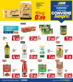 Volantino Ard Discount Pagina 13: Pasta di semola Garofalo €0,99, Pomodori pelati SicilSole €0,49