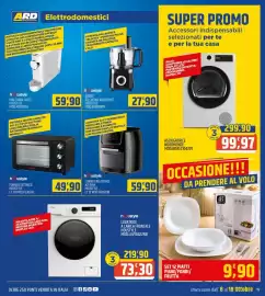 Volantino Ard Discount Pagina 19: Forno friggitrice ad aria Houstyle €59,90, Robot da cucina multichef Houstyle €27,90