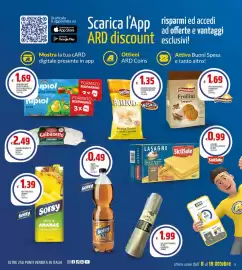 Volantino Ard Discount Pagina 5: Patatina Classica Patadora Wesnak €1,35, Sorsy friz Spuma €0,49