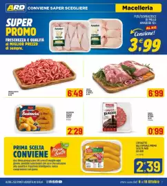 Volantino Ard Discount Pagina 7: Lonza di suino a trancio €6,99, Tritato scelto di suino €6,49