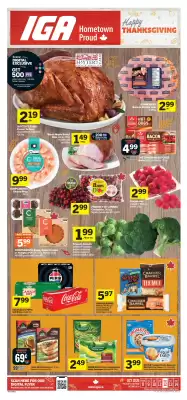 IGA flyer