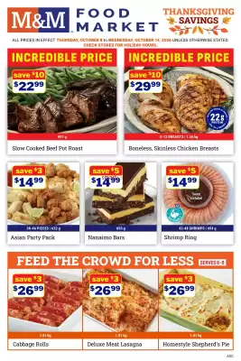 M & M Food Market flyer
