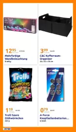 Action Flugblatt woche 41 Seite 25: Trolli Saure Glühwürmchen €1,19, C&C Kofferraum Organizer €3,99