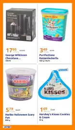 Action Flugblatt woche 41 Seite 29: George Wilkinson Chocoluxe... €17,95, Purrfections Katzenleckerlis €3,49