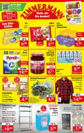 Zimmermann Prospekt woche 42 Seite 1: Holzbriketts oder Anzünder €4,49, Bautz'ner Rote Bete Scheiben €0,77