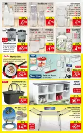 Zimmermann Prospekt woche 42 Seite 12: Wäscheständer HOME LINE €19,99, Glasflasche mit Deckel €0,59