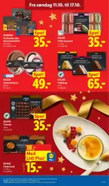 Lidl tilbudsavis uge 42 Side 12: Deluxe Flødekage €65,00, Deluxe luksusisdessert €49,00