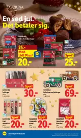 Lidl tilbudsavis uge 42 Side 13: Favorina Spilledåse med julekager €69,00, Favorina Blød nougatbar €20,00