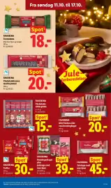 Lidl tilbudsavis uge 42 Side 14: Favorina honningerkager eller julekage med marcipan €39,00