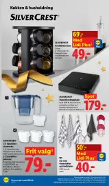 Lidl tilbudsavis uge 42 Side 23: Lidl Plus Sæt med viskestykker og håndklæder €40,00, Silvercrest induktionskogeplade €179,00
