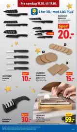 Lidl tilbudsavis uge 42 Side 26: Silvercrest bordskånersæt €15,00, Silvercrest Urteknive €10,00