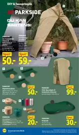 Lidl tilbudsavis uge 42 Side 30: Parkside Knæpude €30,00, Parkside Plantebeskyttelse €50,00