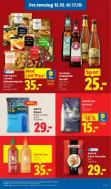 Lidl tilbudsavis uge 42 Side 37: Golden Sun Basmatiris €15,00, Daloon classic forårsruller €29,00