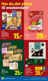 Lidl tilbudsavis uge 42 Side 38: Alesto Nøddemix eller spanske mandler €25,00, Cloetta Juleskum €29,00