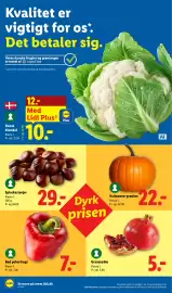 Lidl tilbudsavis uge 42 Side 4: Rød peberfrugt €7,00, Granataeble €5,00