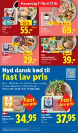 Lidl tilbudsavis uge 42 Side 5: Madværket Medister €29,00, GB Meat Kalvecuvette €69,00