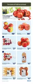 Walmart flyer week 41 Page 11: Bulk McIntosh apples €0,98, Your Fresh Market apple cider €4,47