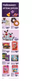 Walmart flyer week 41 Page 5: Nestlé minis variety pack 100s €18,47, General Mills Halloween Fruit Roll-Ups or Gushers €7,97