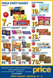 Price Lagerbutikk kundeavis Side 3: Picks banana €19,00, Trolli Multimix €59,00