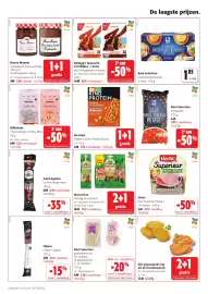 Colruyt folder Pagina 10: Herta ham Superieur Natuur €3,73, Be-Kind Protein Crunch Peanut Butter €3,99