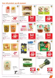 Colruyt folder Pagina 11: Boni Selection spinazie €1,76, Boni Selection focaccia's €2,99