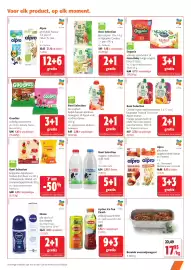 Colruyt folder Pagina 21: Boni Selection melk €5,45, Boni Selection bio yoghurt €2,98