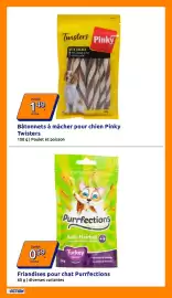 Catalogue Action semaine 41 page 2: Pinky Twisters €1,49, Purrfections Friandises pour chat €0,59
