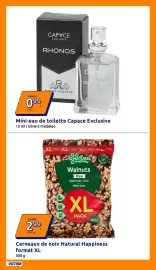 Catalogue Action semaine 41 page 26: Capace Exclusive Rhonos €0,99, Natural Happiness Cerneaux de noix €2,99