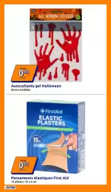 Catalogue Action semaine 41 page 30: GEL WINDOW STICKERS €0,59, First Aid Pansements élastiques €0,87