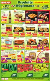 Catalogue Norma semaine 42 page 5: Charcular 2 Pizzas Reine €3,99, Choucroute garnie Alsacienne €6,99