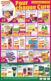 Catalogue Norma semaine 42 page 8: Pago Jus de fruits orange carotte citron ou tropical €1,79