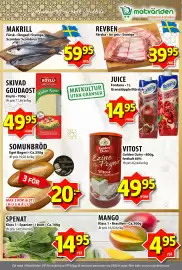 Matvärlden Tensta reklamblad vecka 41 Sida 3: REVBEN €39,95, MAKRILL €59,95