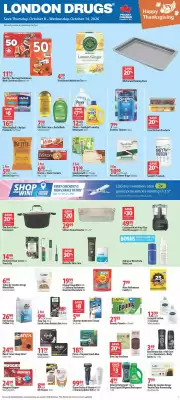 London Drugs flyer (valid until 15-10)