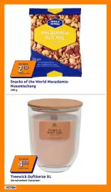 Action Prospekt woche 41 Seite 4: SNACKS OF THE WORLD MACADAMIA NUT MIX Salted Pro Stück 219 10.95/kg 2.49€ 200 ge nia