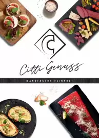 CITTI Markt Prospekt | CITTI Genuss Seite 1