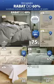 JYSK gazetka Strona 8: Przecieradło BOLETTE €30,00, Komplet pościeli EDIT €55,00
