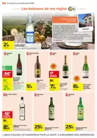 Catalogue Carrefour | Le meilleur de ma région page 10: LORO Bière blonde €5,25, TISSOT A.O.P. Crémant du Jura blanc €7,90