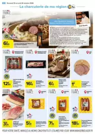 Catalogue Carrefour | Le meilleur de ma région page 4: MORTEAU SAUCISSE €5,39, FERNAND DUSSERT Jambon sec du morvan €3,29