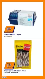 Volantino Action settimana 41 Pagina 11: Snack per cani Twisters Pinky €1,59, Assorbiumidità Limpro €4,29
