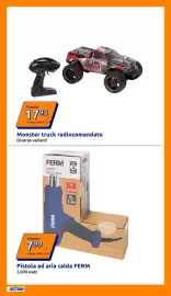 Volantino Action settimana 41 Pagina 14: Monster truck radiocomandato €17,95, Pistola ad aria calda FERM €7,99