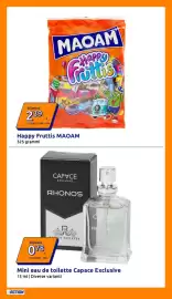 Volantino Action settimana 41 Pagina 17: Happy Fruttis MAOAM €2,39, Mini eau de toilette Capace Exclusive €0,78