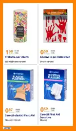 Volantino Action settimana 41 Pagina 24: Cerotti First Aid Sensitive €0,59, Cerotti elastici First Aid €0,87