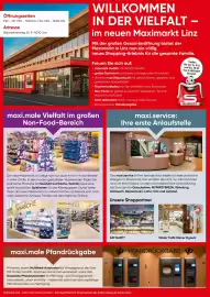 Maximarkt Flugblatt woche 41 Seite 6: Öffnungszeiten MO-FR: 7.30-19.30 Uhr | SA: 7.30 - 18.00 Uhr Adresse Bäckermühlweg 61 |