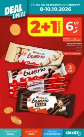 Dealz gazetka tydzień 41 Strona 3: Batony Kinder Bueno €6,67