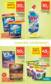 Dealz gazetka tydzień 41 Strona 35: Żel czyszczący do WC Bref Power Aktive €10,00, Proszek do prania Der Washkönig €50,00