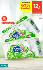 Dealz gazetka tydzień 41 Strona 36: Papier toaletowy Bunny Soft 3-warstwowy €18,00