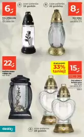 Dealz gazetka tydzień 41 Strona 44: Znicz szklany €8,50, Znicz szklany z różą €6,50