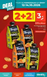 Dealz gazetka tydzień 41 Strona 8: Sok proteinowy Yoga Fruit Pro €3,00