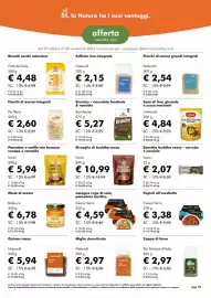 Volantino NaturaSì Pagina 10: Soffiato riso integrale NaturaSi €2,15, Risveglio di Buddha €10,99