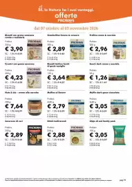 Volantino NaturaSì Pagina 19: Ciambelline limone & zenzero Probios €2,89, Ditali multicereali Probios €2,88
